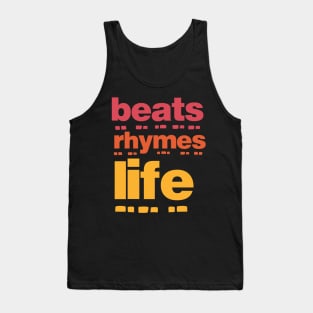 Beats Rhymes Life 34.0 Tank Top